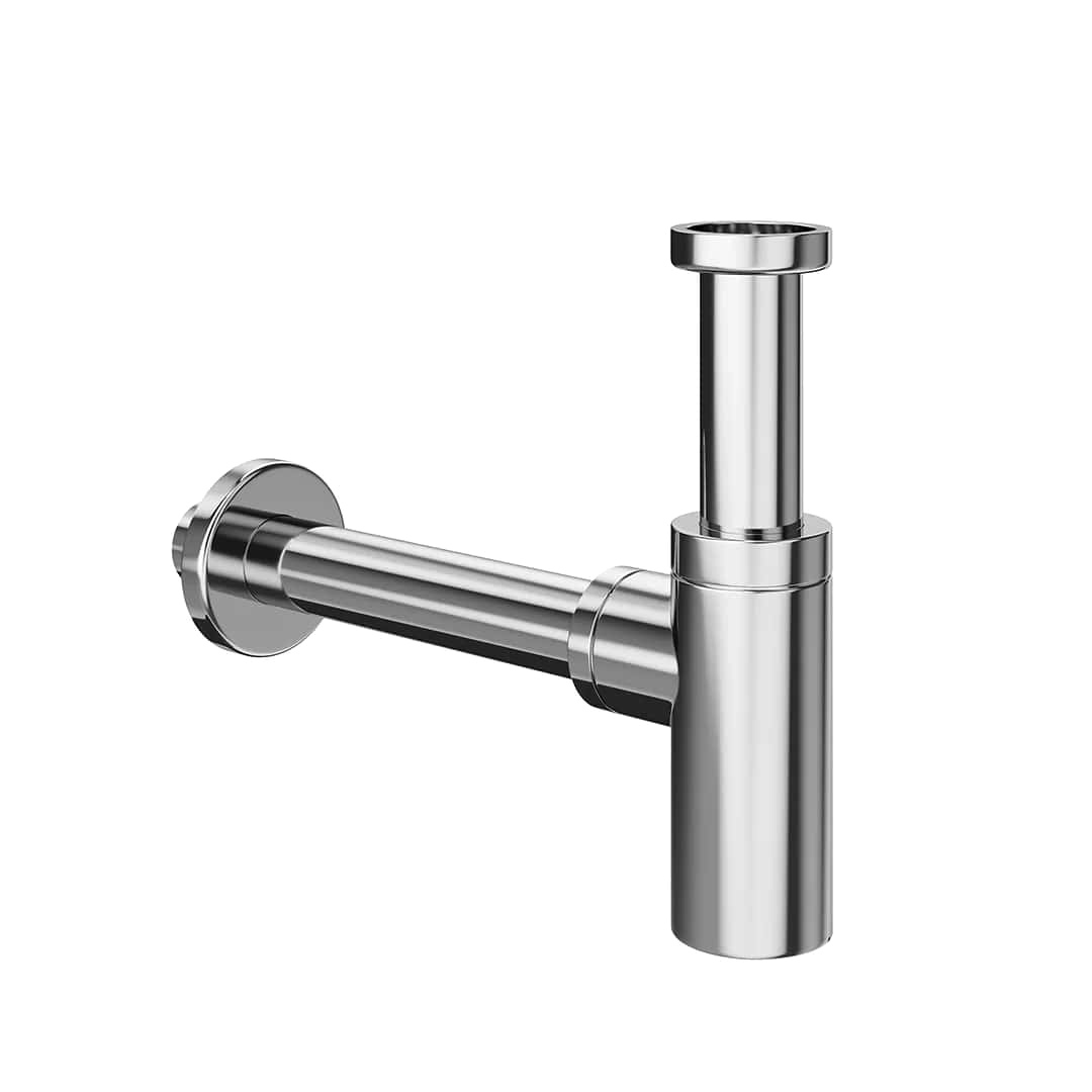 Сифон для раковины AlcaPlast A400 32 мм, бутылочный, хром