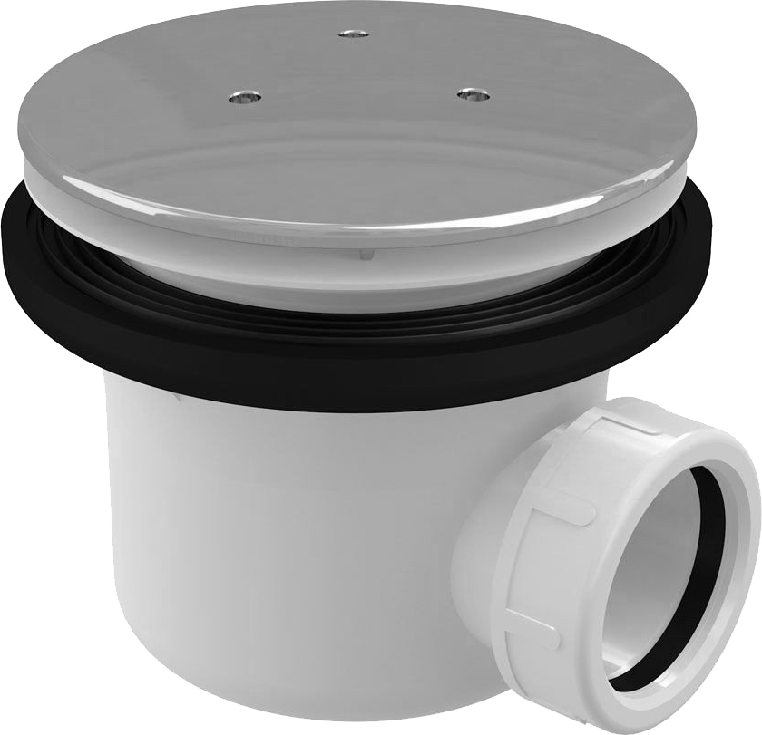 Сифон для поддона Ravak Professional 90 90 мм, хром, нержавеющая сталь