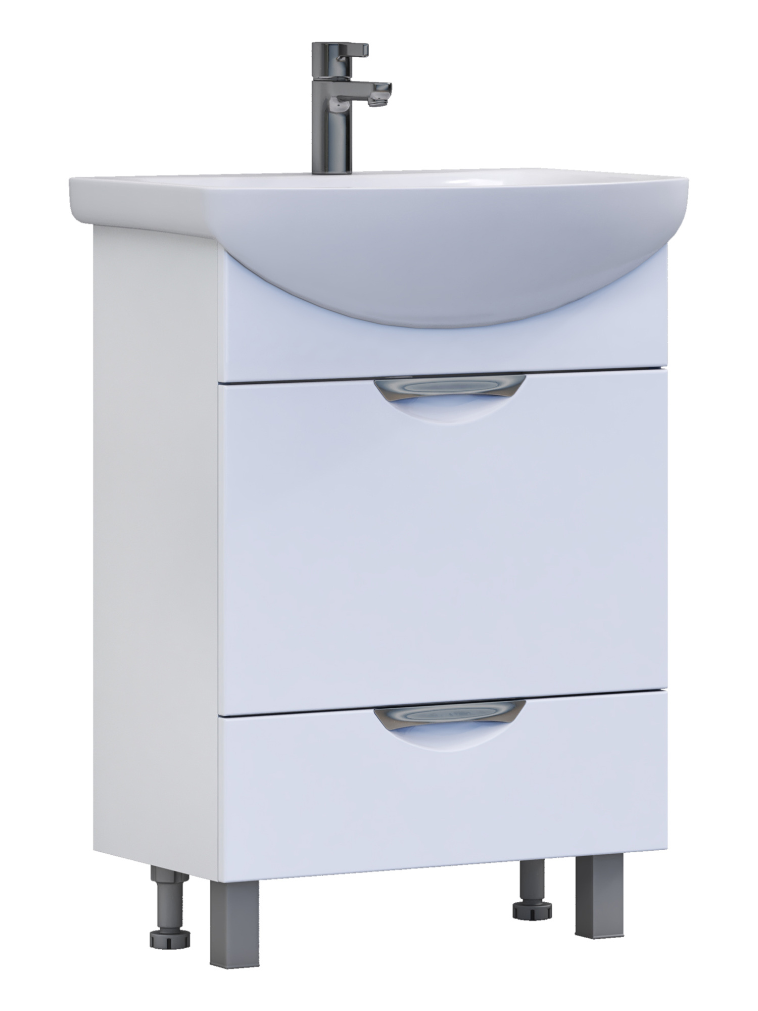 Тумба под раковину без столешницы Vigo Callao 60 2 ящика