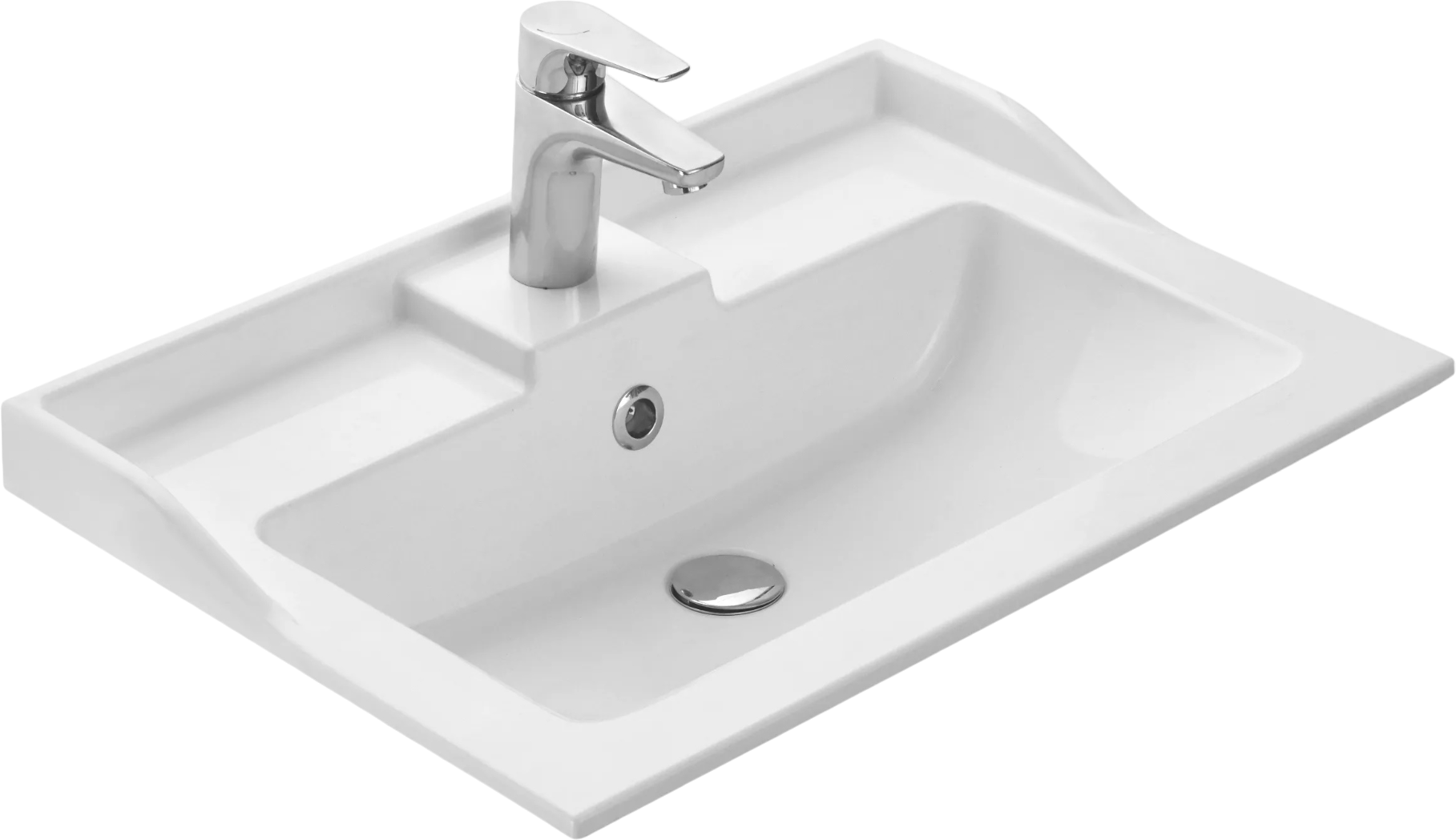 Мебельная раковина AQUATON Фабиа 650 белая