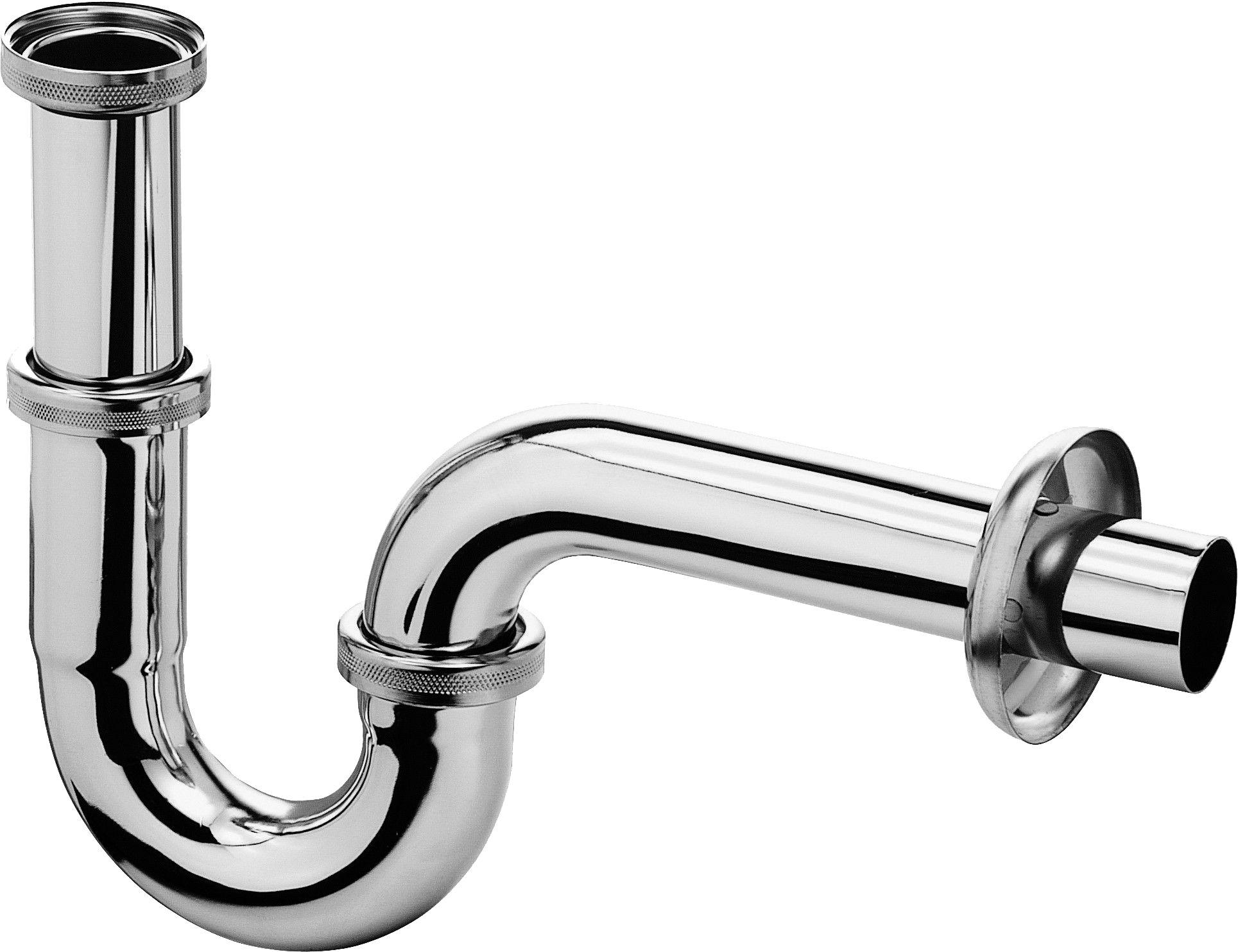 Сифон для раковины Kludi 1025005-00 32 мм, трубный, хром