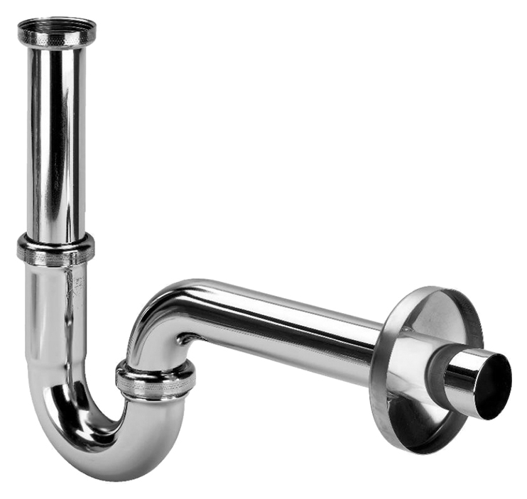 Сифон для раковины Viega 305611 32 мм, трубный, хром