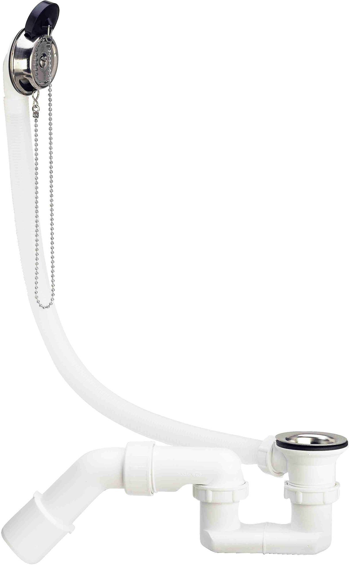 Слив-перелив для ванны Viega 311537 52 мм, хром