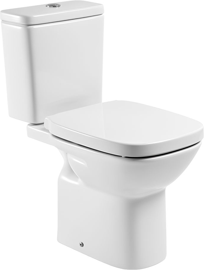 Унитаз-компакт напольный Roca Debba с крышкой Z.RU93.0.282.6