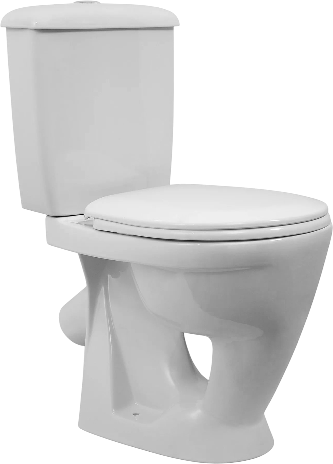 Унитаз-компакт напольный Оскольская керамика Радуга тарельчатый