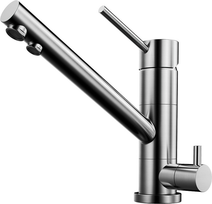 Смеситель для кухни Omoikiri Tonami BN нержавеющая сталь