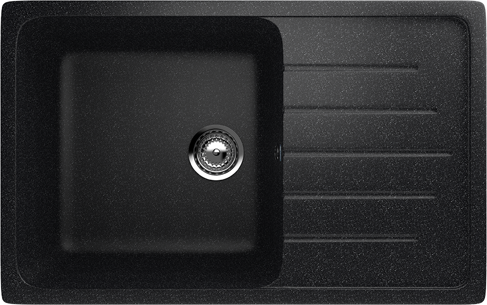 Мойка кухонная Ulgran U-400 -308 черная