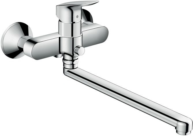 Смеситель с длинным изливом для ванны Hansgrohe Logis 71402000