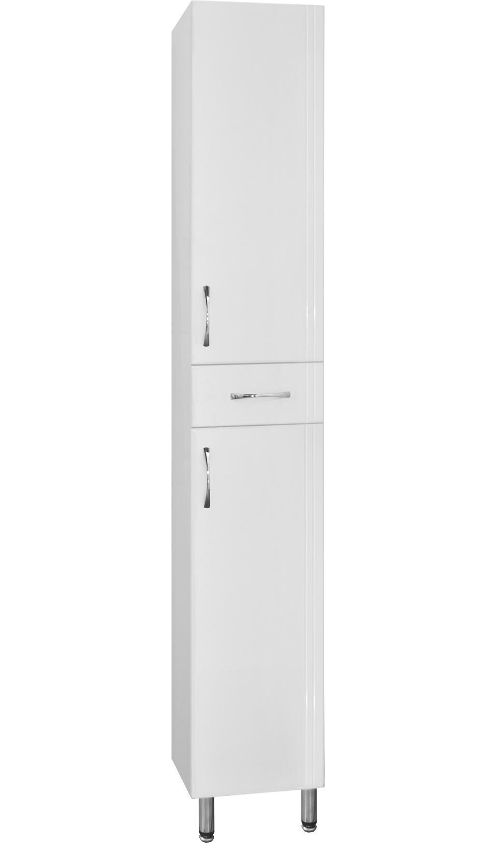 Шкаф-пенал для ванной Style Line Эко Стандарт 36 белый