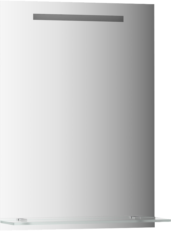 Зеркало Evoform Ledline-S BY 2153 55x75 с полкой