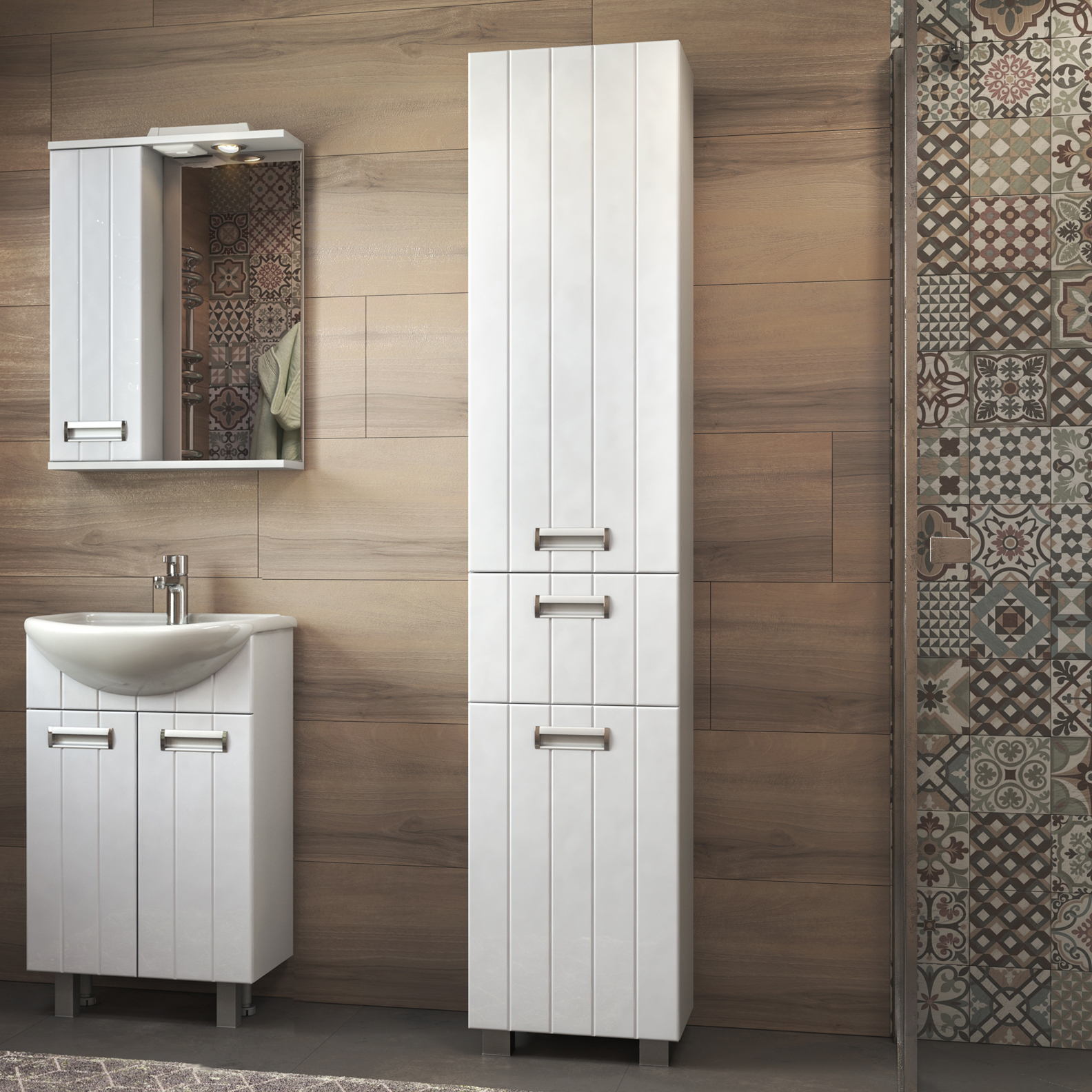 Шкаф-пенал для ванной Vigo Diana pn.DIA.40