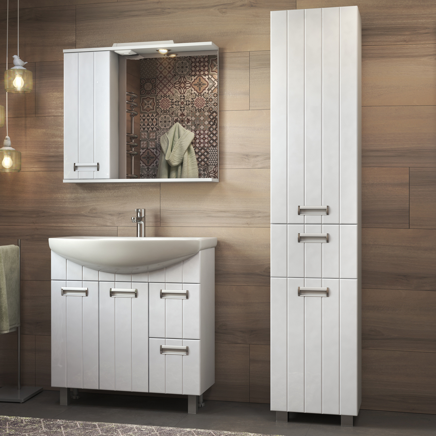 Мебель для ванной комнаты Vigo Diana 80