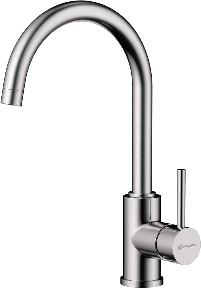 Смеситель для кухни Omoikiri Shinagawa BN нержавеющая сталь