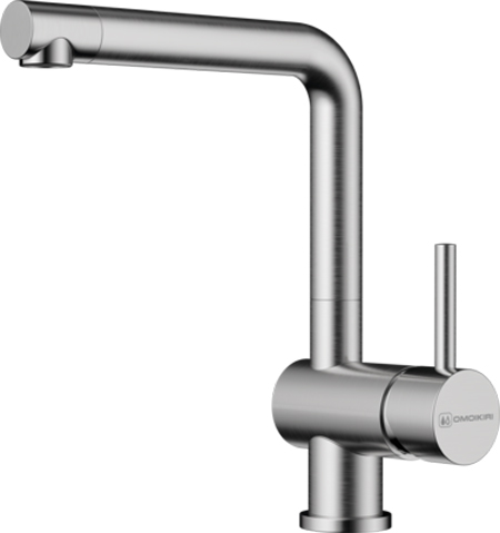 Смеситель для кухни Omoikiri Tanigawa BN сталь