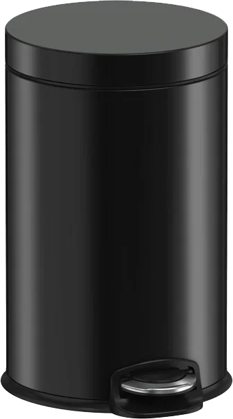 Мусорное ведро Weltwasser WW Erfie BL 5L черное