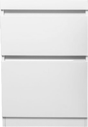 Тумба под раковину без столешницы Style Line Даллас 115 Люкс Plus напольная, белая