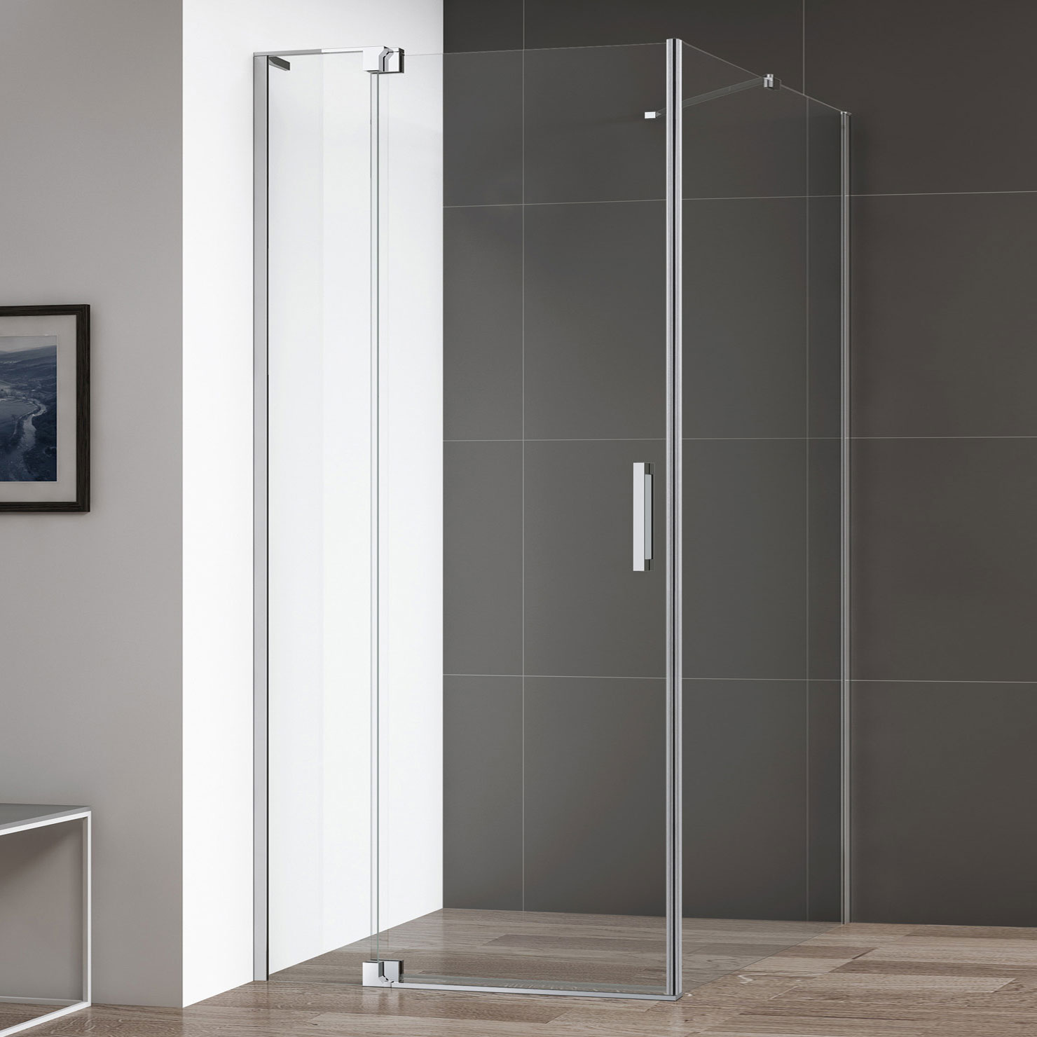 Душевой уголок Cezares Slider AH 1 90/100 100 C Cr