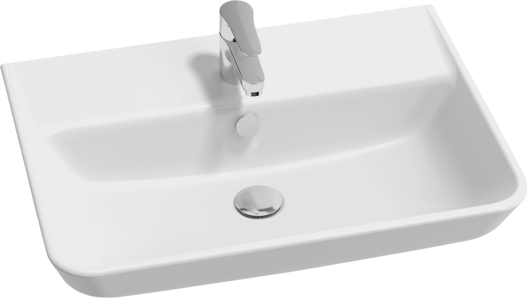 Накладная раковина Jacob Delafon Struktura 65