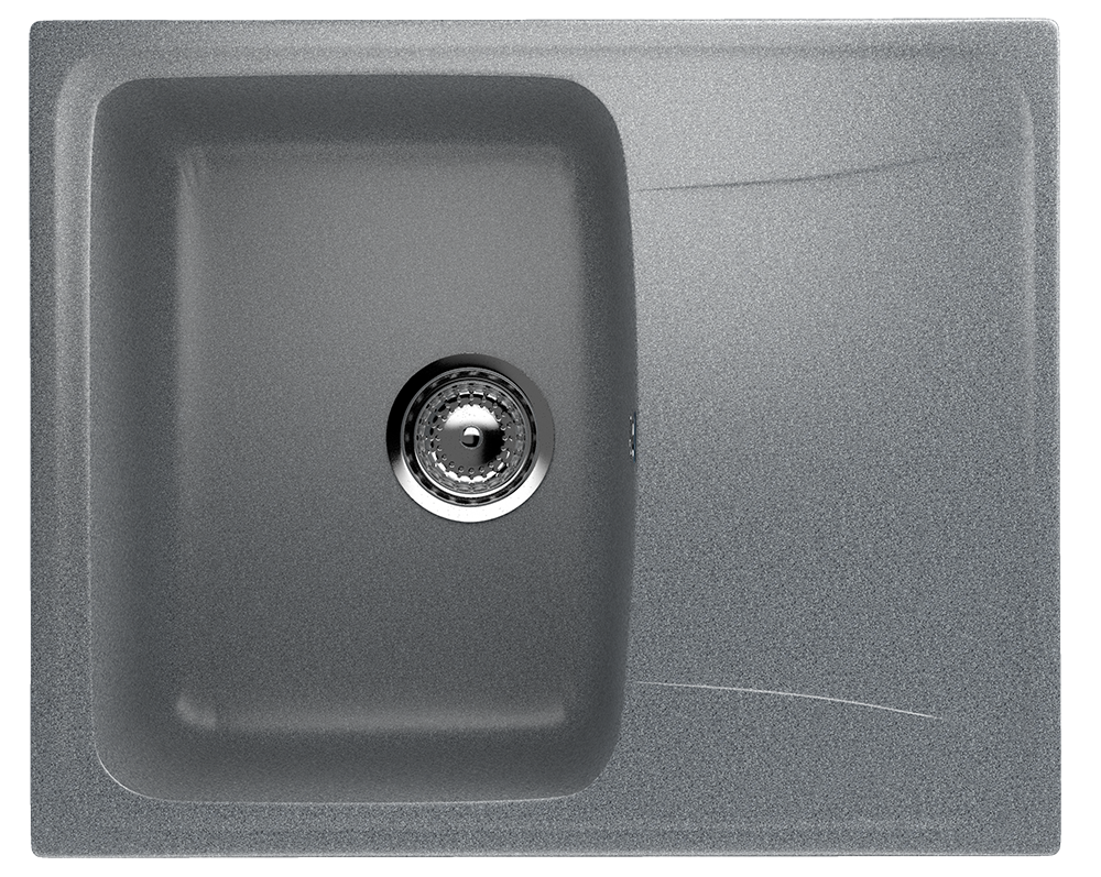 Мойка кухонная Ulgran U-201 -309 темно-серая