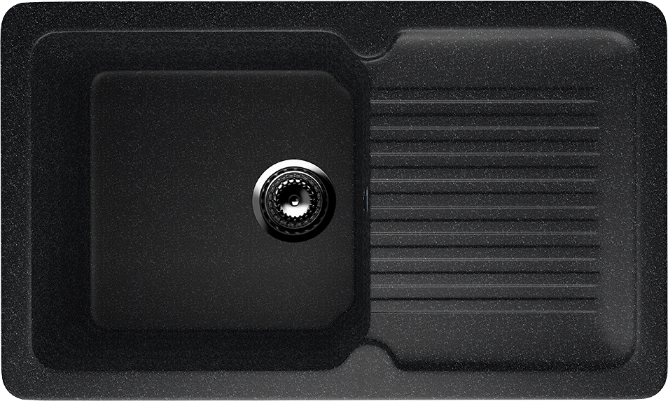 Мойка кухонная Ulgran U-506 -308 черная