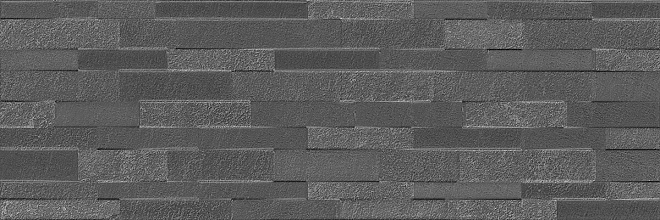 Керамическая плитка настенная KERAMA MARAZZI Гренель матовая, ректифицированная, 30х89,5 серая темная, структура