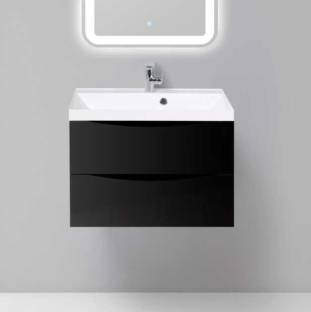 Тумба под раковину без столешницы BelBagno Marino 70 nero lucido