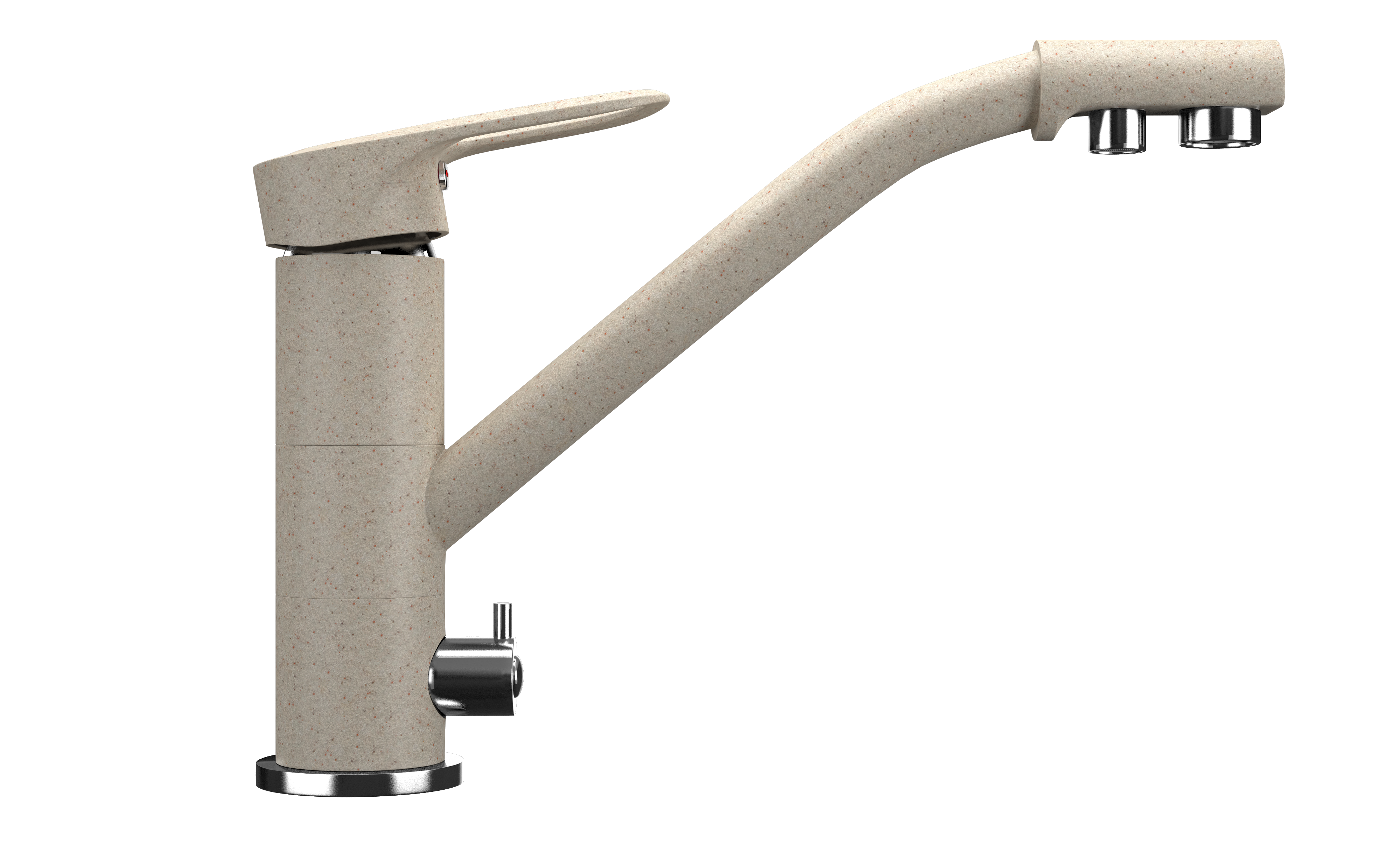 Смеситель для кухни Ulgran U-010 U-010-328 бежевый