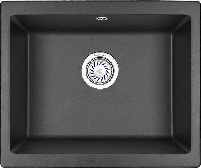 Мойка кухонная Granula 5551, черный