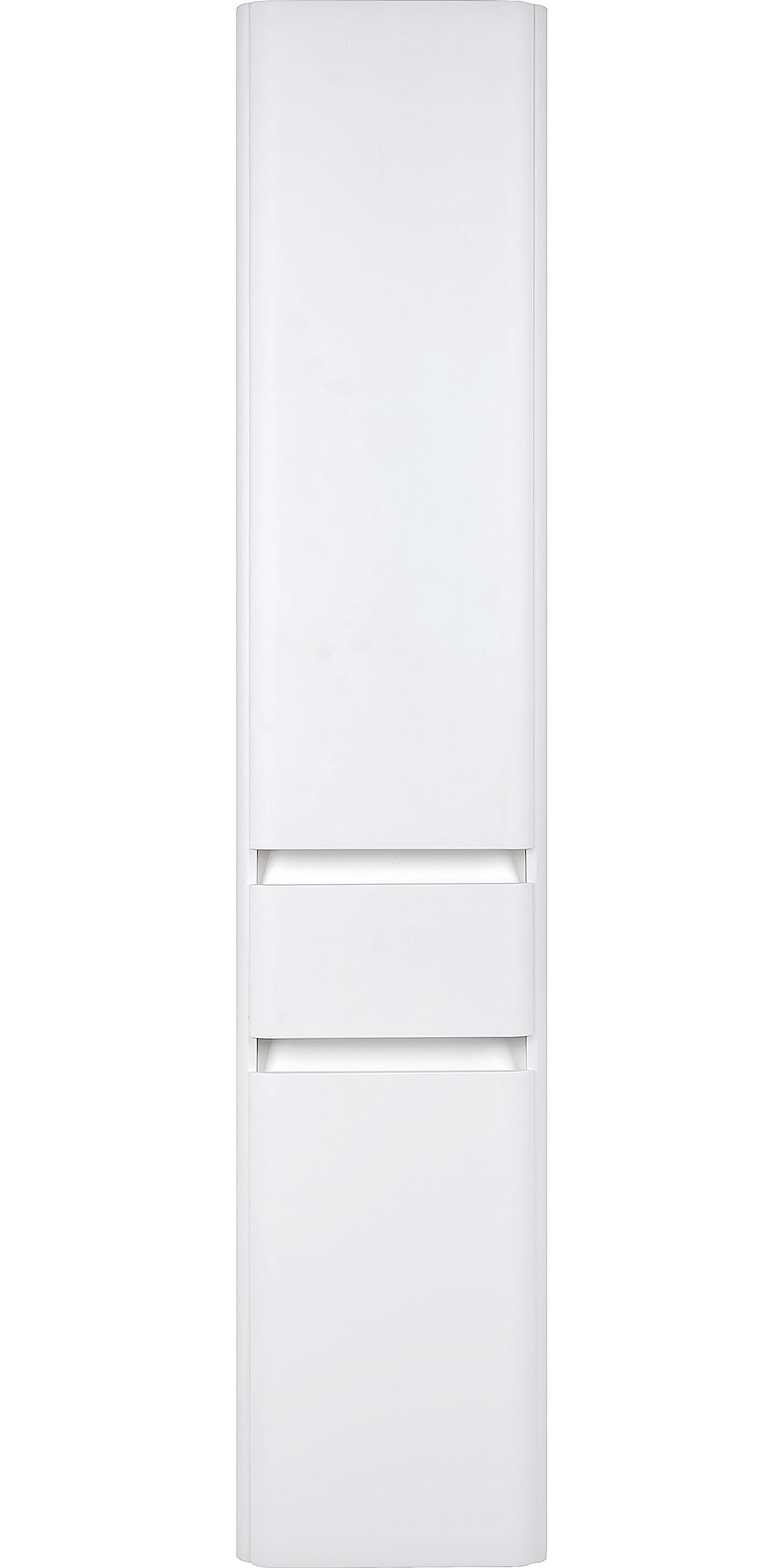 Шкаф-пенал для ванной Style Line Атлантика 35 Люкс Plus, с бельевой корзиной, антискрейч