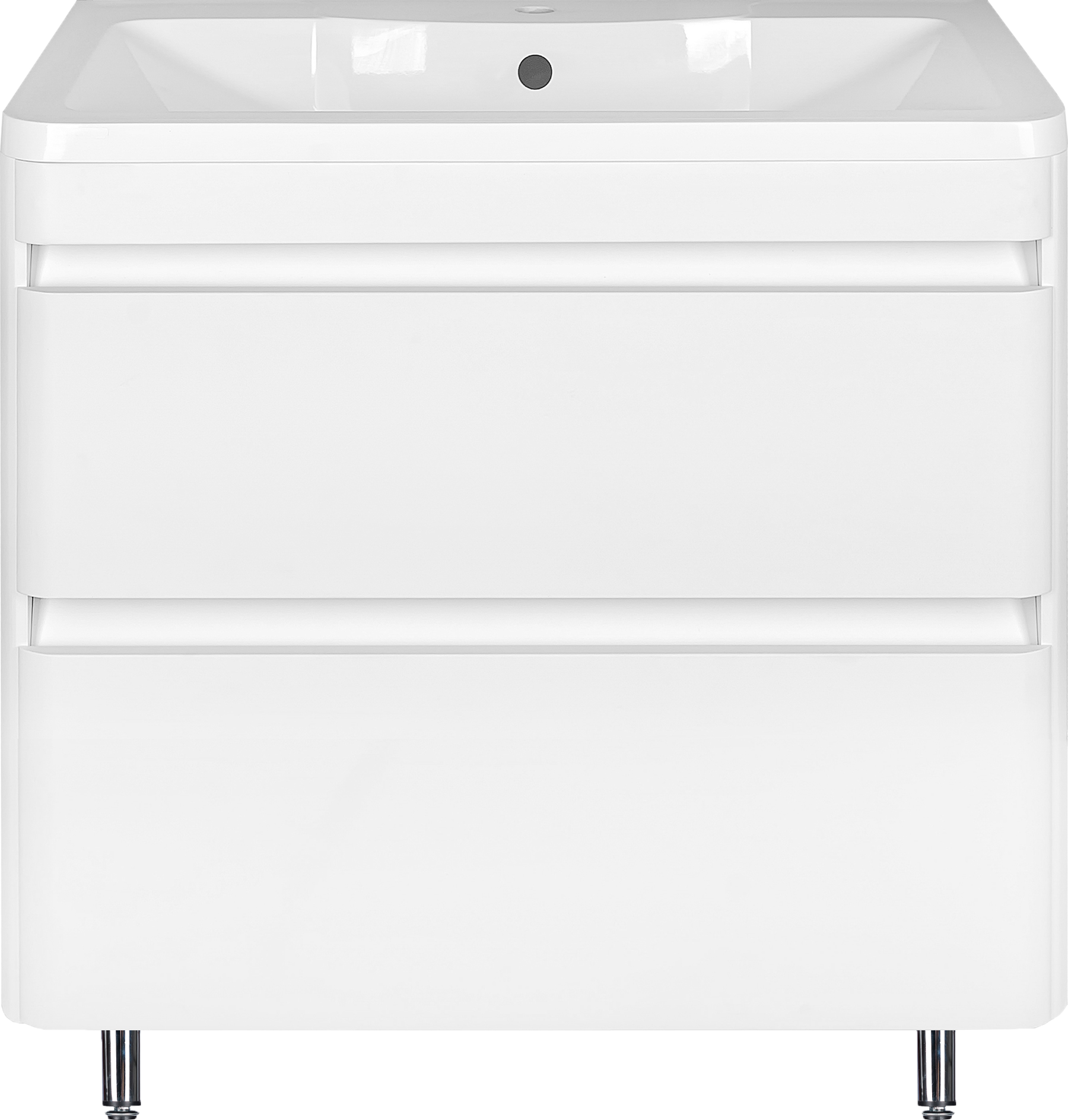 Тумба под раковину без столешницы Style Line Атлантика 80 Люкс Plus, напольная, антискрейч