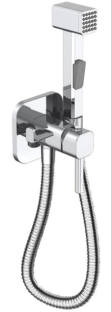 Гигиенический душ IDDIS Spring 004SBS0i08 со смесителем, С ВНУТРЕННЕЙ ЧАСТЬЮ