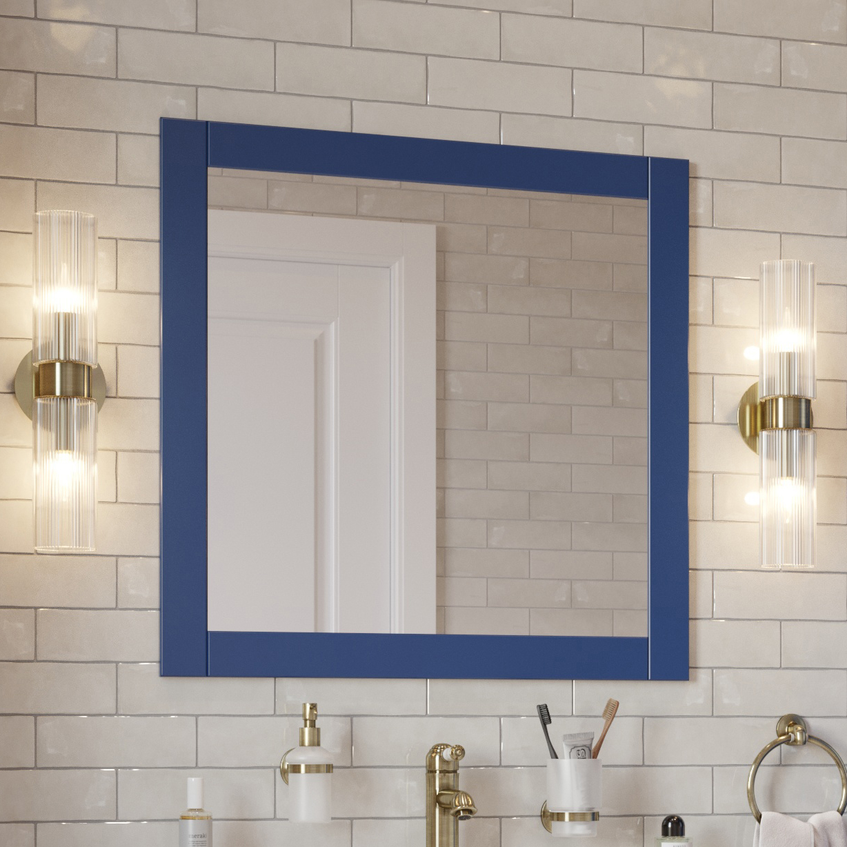 Зеркало Sanflor Ванесса 75 индиго