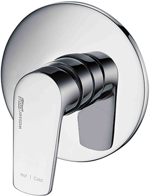 Встраиваемый смеситель для душа и ванны Wasserkraft Dill 6151 С ВНУТРЕННЕЙ ЧАСТЬЮ