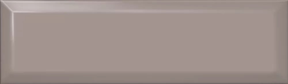 Керамическая плитка настенная KERAMA MARAZZI Аккорд глянцевая, коричневая светлая, грань