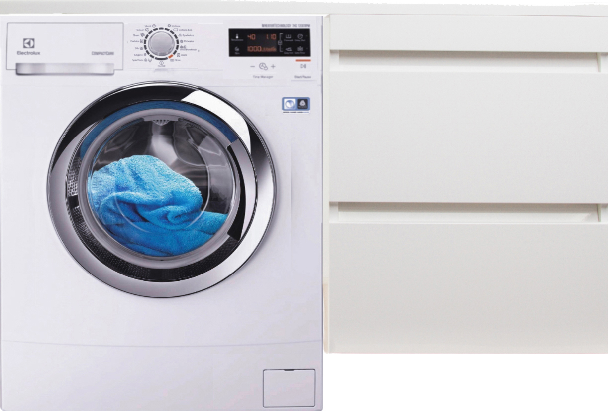 Тумба с раковиной Style Line Даллас 110 Люкс Plus подвесная R