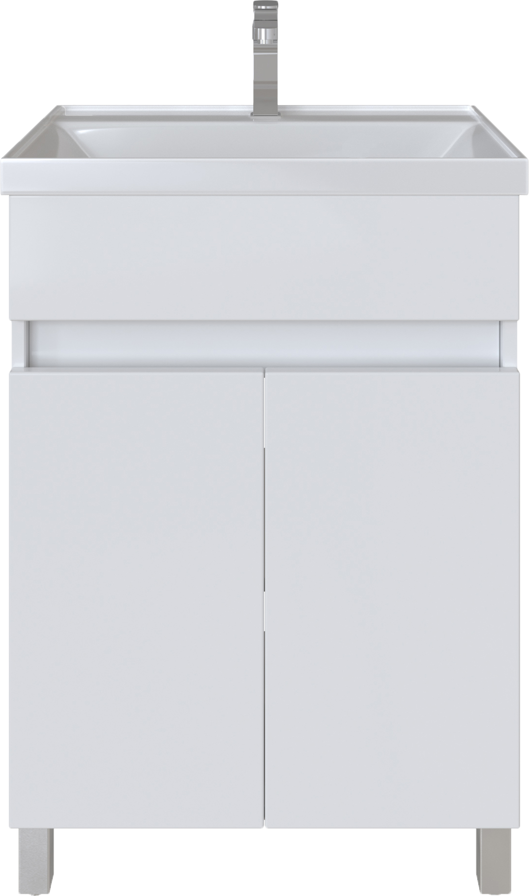 Тумба с раковиной SanStar Квадро 60