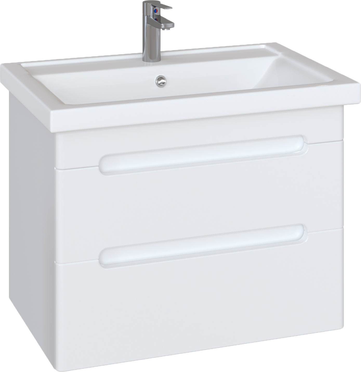 Тумба с раковиной SanStar Адель 70 подвесная