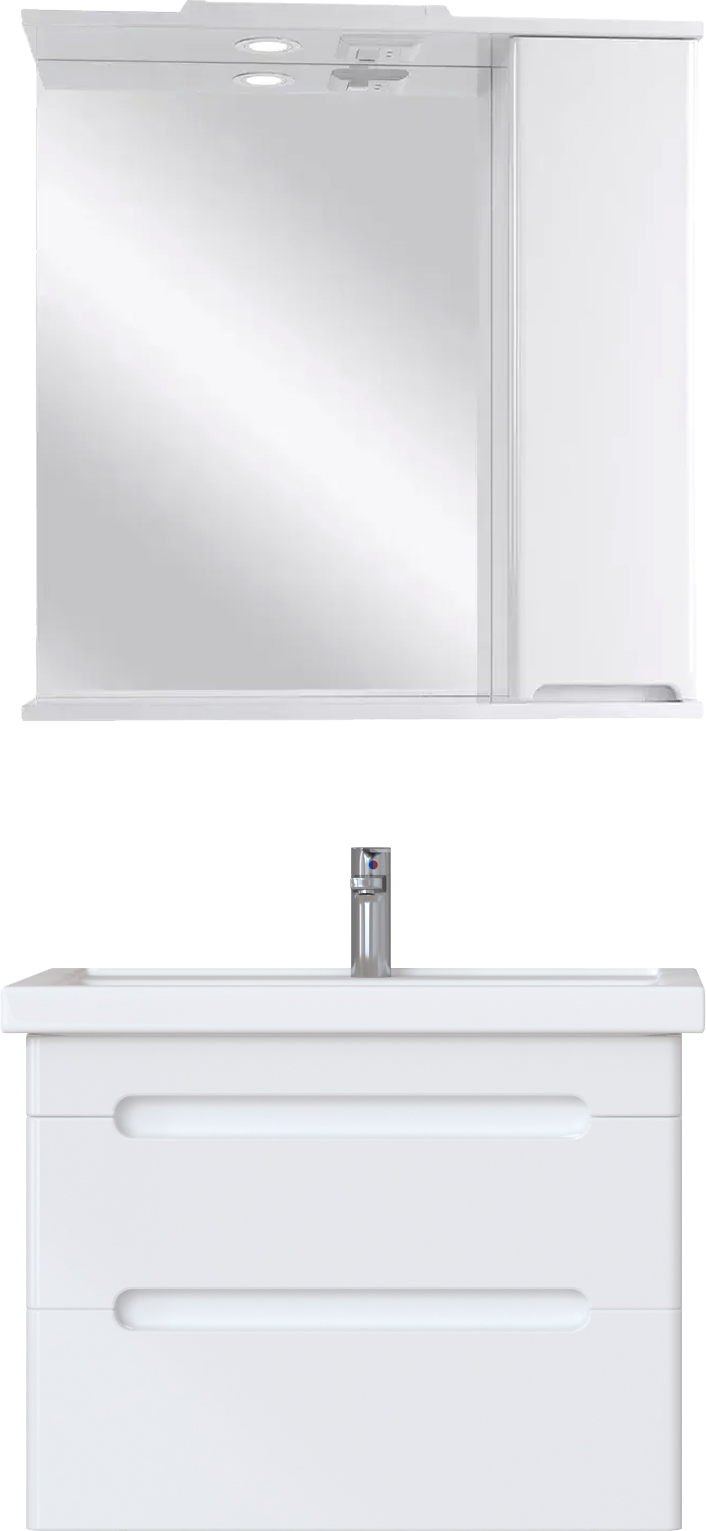 Мебель для ванной комнаты SanStar Адель 70 подвесная