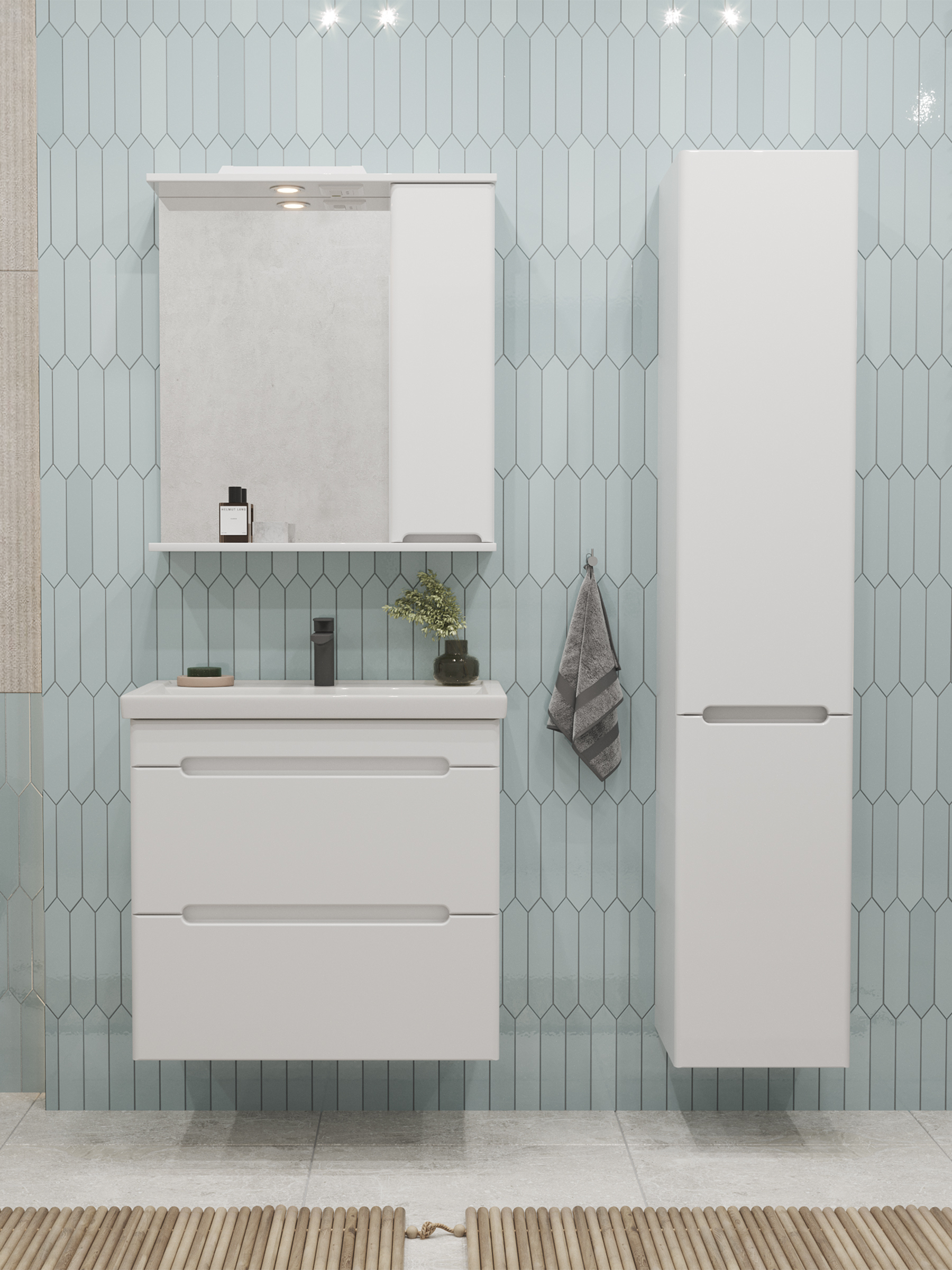 Мебель для ванной комнаты SanStar Адель 70 подвесная