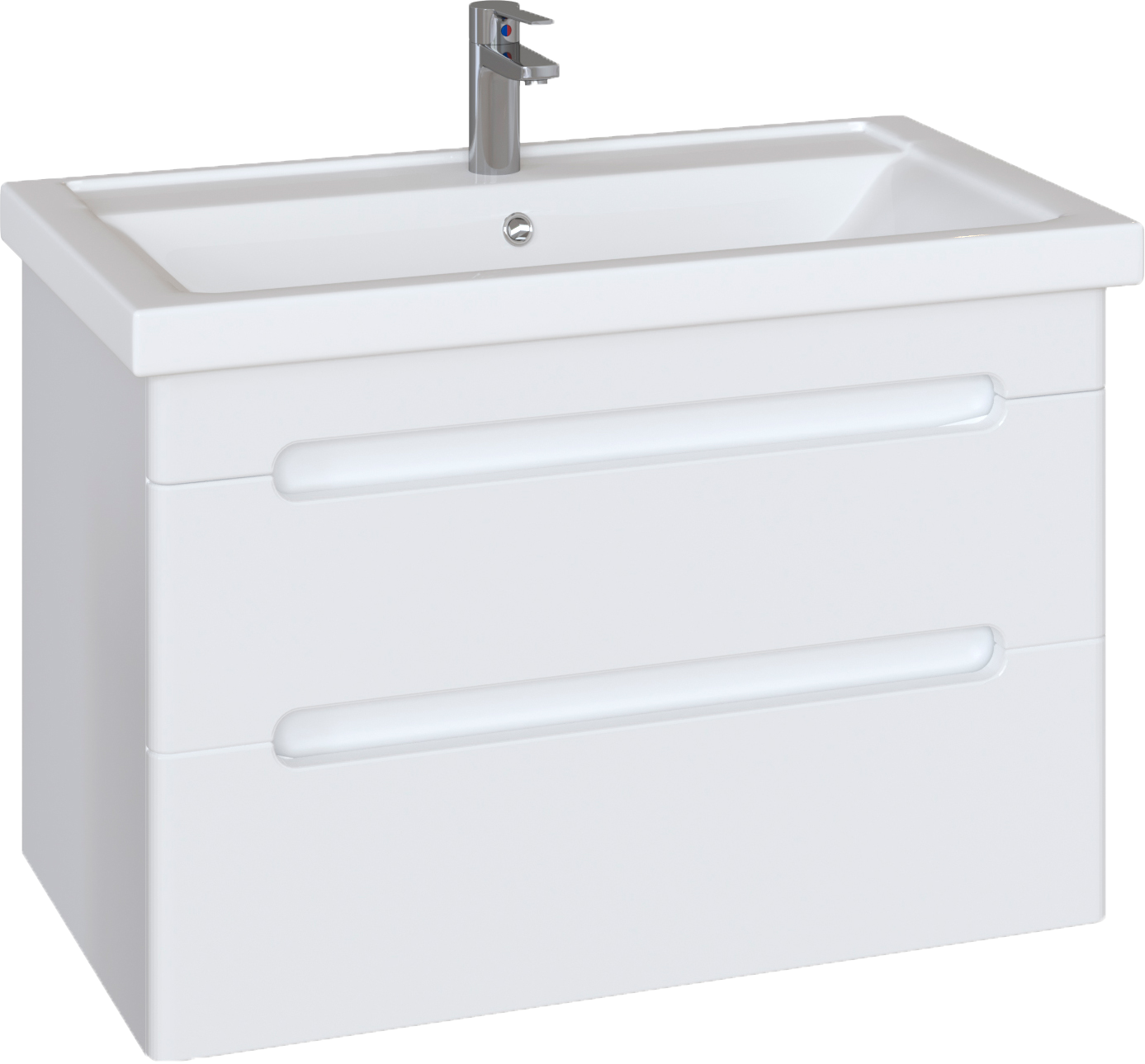 Тумба с раковиной SanStar Адель 80 подвесная