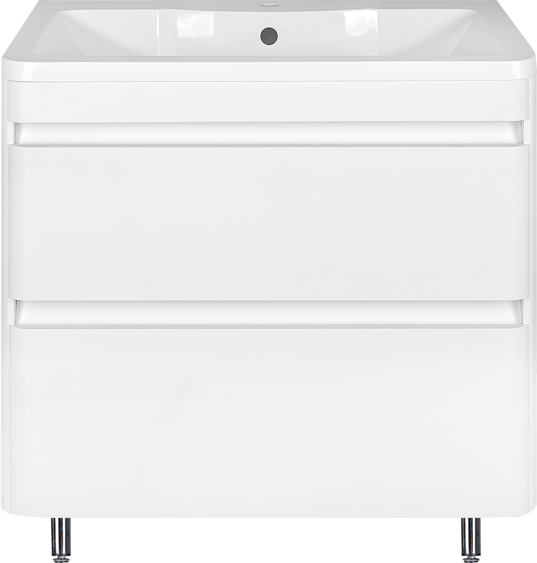Тумба под раковину без столешницы Style Line Атлантика 90 Люкс Plus, напольная, антискрейч
