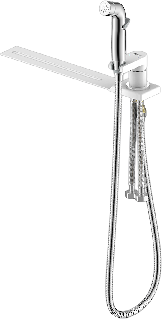 Гигиенический душ Lemark Solo LM7170CW для установки на унитаз