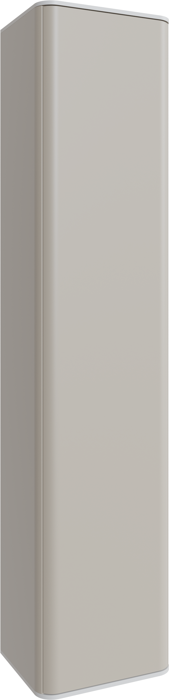 Шкаф-пенал для ванной STWORKI Ноттвиль 33, бежевый шелк