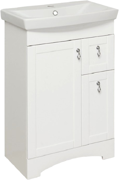 Тумба под раковину без столешницы Runo Мерида 55