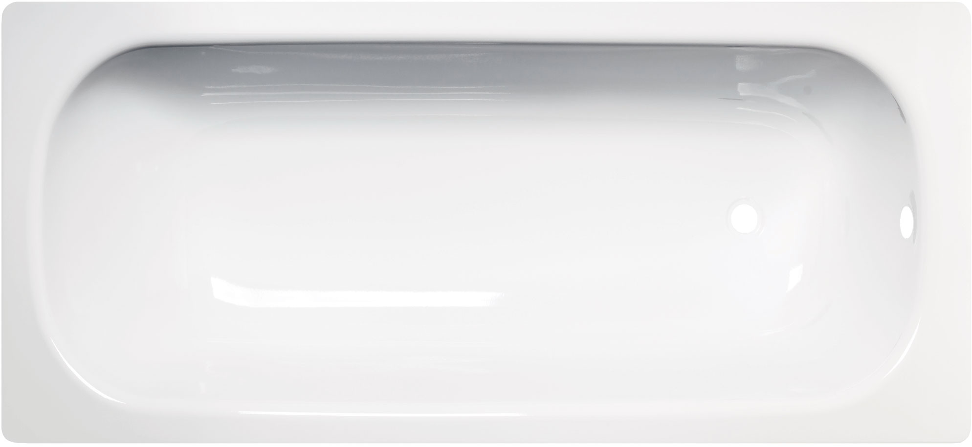 Стальная ванна ВИЗ Tevro Т-52902 150x70 см, пристенная, цвет белая орхидея, на ножках