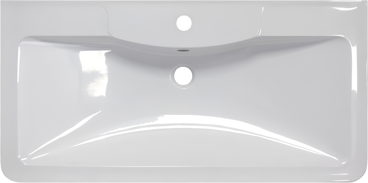 Мебельная раковина BelBagno BB1000/455-LV-MR-ALR