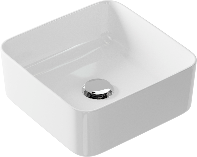 Накладная раковина Cersanit Crea Square 35