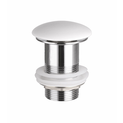 Донный клапан для раковины Ceramicanova CN2000MW без перелива, матовый белый