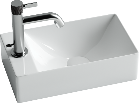 Раковина маленькая в туалет Ceramicanova Element 38 L