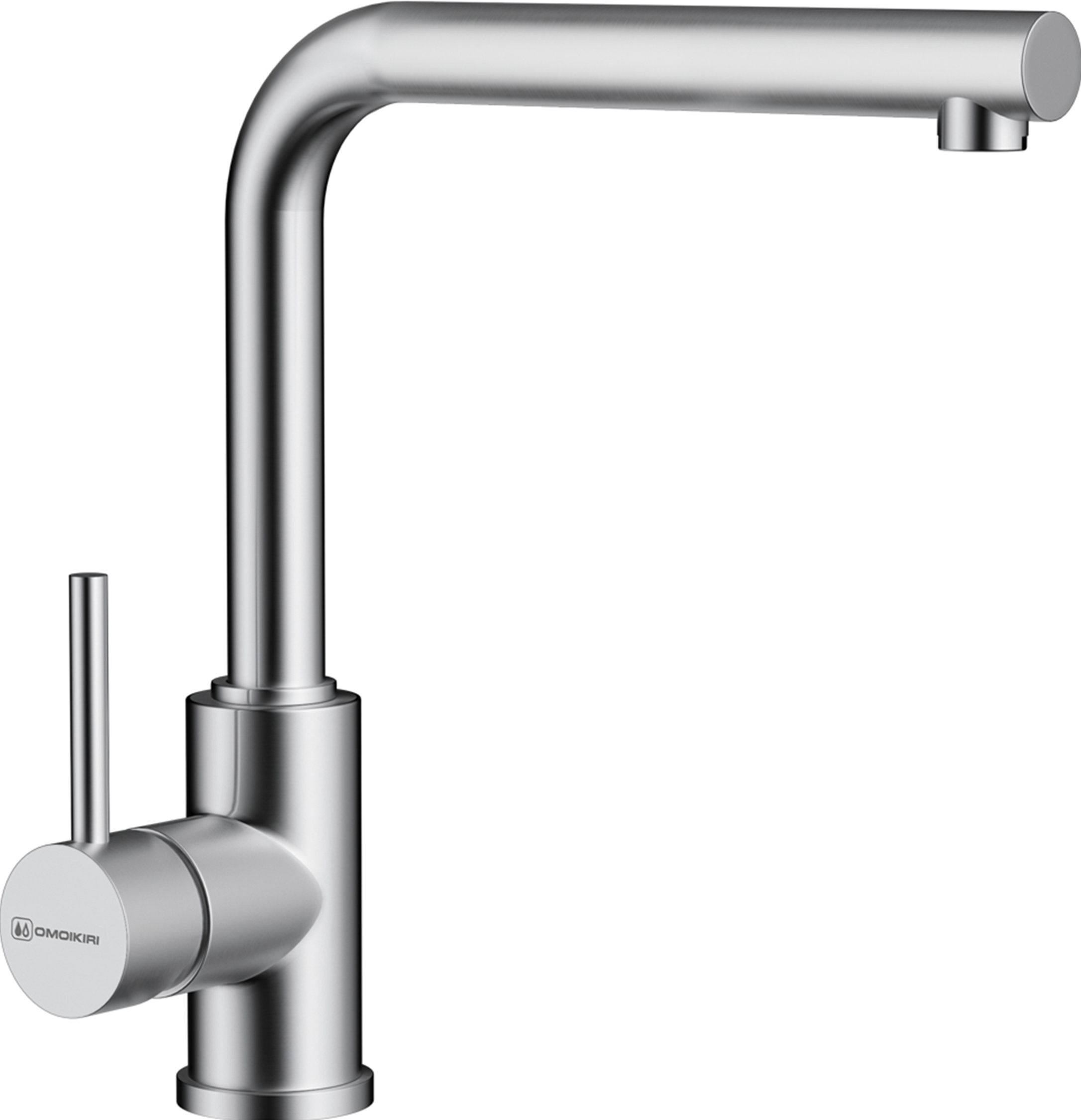 Смеситель для кухни Omoikiri Nakagawa BN сталь